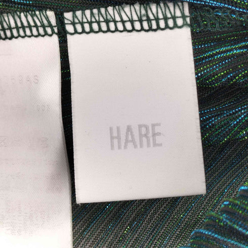 L/S ラメ加工プリーツトップス レディース