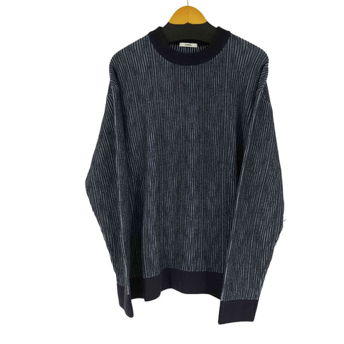 ステュディオス STUDIOUS 7GG Cashmere 畦クルーネックニット メンズ JPN:2