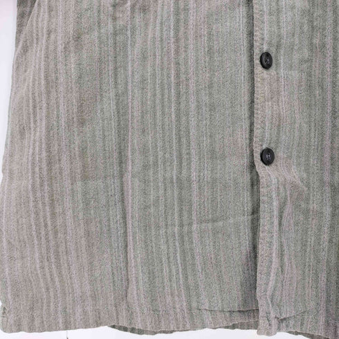 Center clothing ストライプ ボックスシルエット オープンカラーシャツ メンズ JPN:M