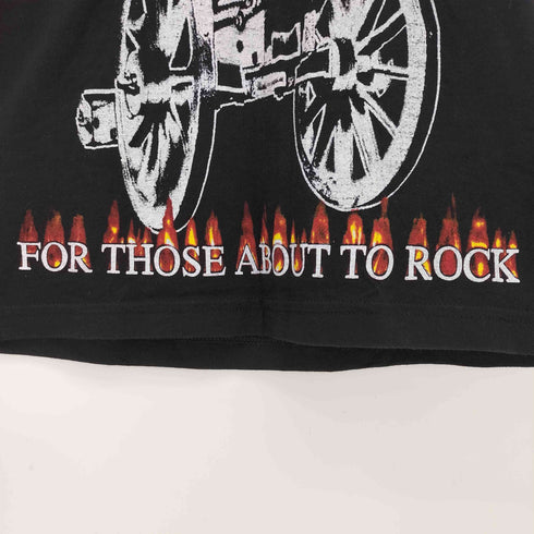 ザジーディーシー THE GTS ハードロックバンド クルーネックTシャツ レディース XS