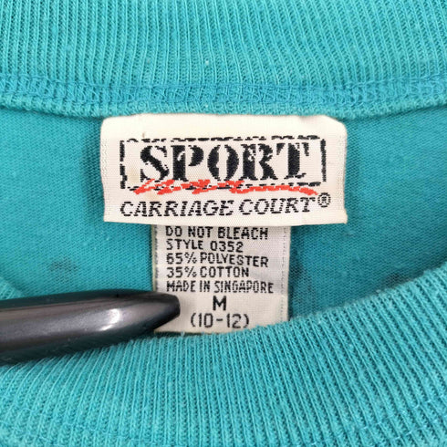 SPORT CARRIAGE COURT ポケット付き バブルドット Tシャツ メンズ import:M