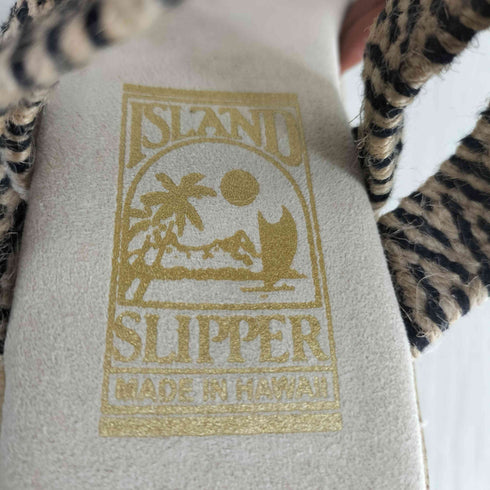 アイランドスリッパ ISLAND SLIPPER レザー コンビ ウェッジソール バックストラップ サンダル レディース 8
