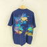 ヘインズ Hanes USA製 HARLEQUIN NATURE GRAPHICS クルーネックTシャツ メンズ import:XL