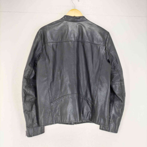 ギャップ Gap 00S OLD レザーシングルライダースジャケット レディース M