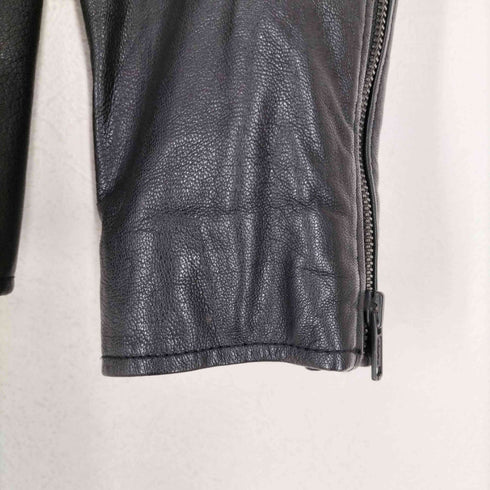 ギャップ Gap 00S OLD レザーシングルライダースジャケット レディース M
