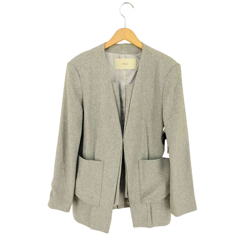 HELLA 25SS collarless desgin jacket レディース FREE