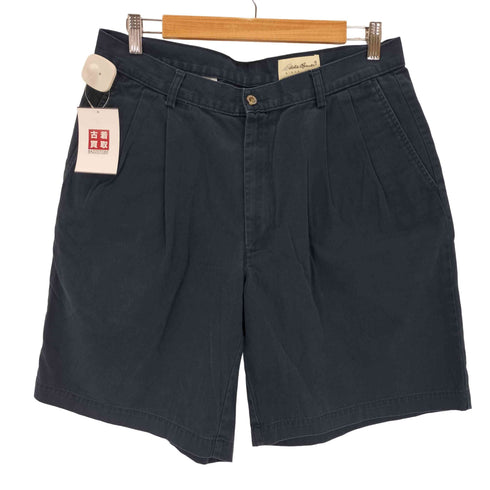 エディーバウアー Eddie Bauer 90s 白タグ 2タックチノショーツ メンズ 35