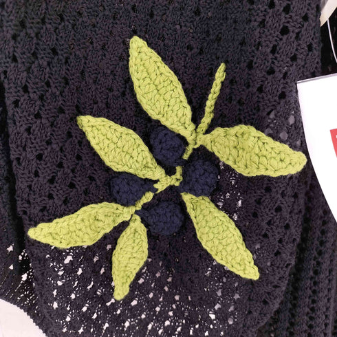 ラインヴァンド LEINWANDE Olive Crochet Shirts レディース FREE