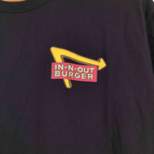インアウトバーガー IN-N-OUT BURGER 両面プリント S/S Tシャツ メンズ L