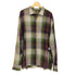 ゲス GUESS 90~00S オンブレチェックレーヨン開襟シャツ メンズ XL