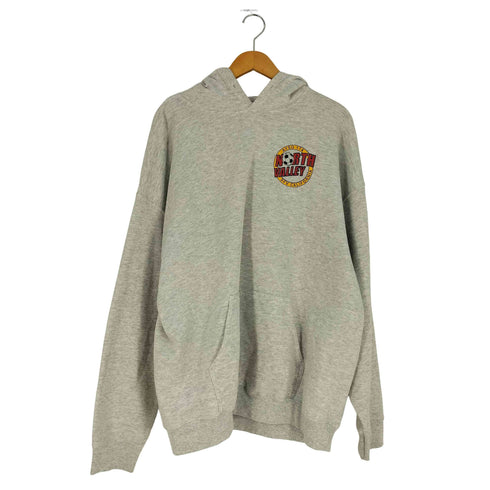 ギルダン GILDAN 90s HEAVY BLEND サッカー 両面プリント プルオーバーパーカー メンズ import:XL