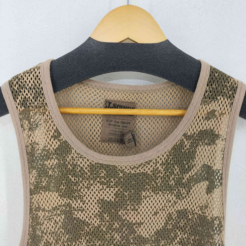 FLIP THE SCRIPT MESH CAMO TANK メンズ