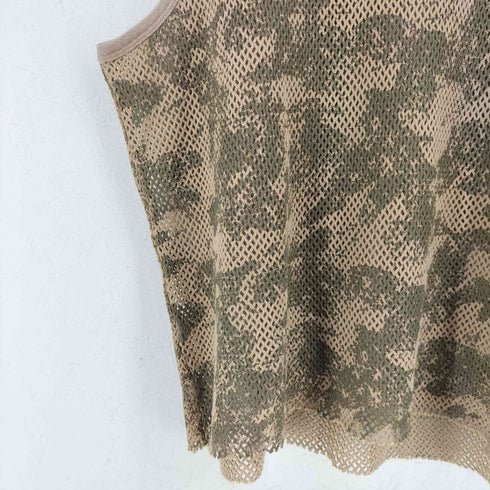 FLIP THE SCRIPT MESH CAMO TANK メンズ