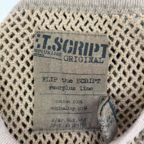 FLIP THE SCRIPT MESH CAMO TANK メンズ