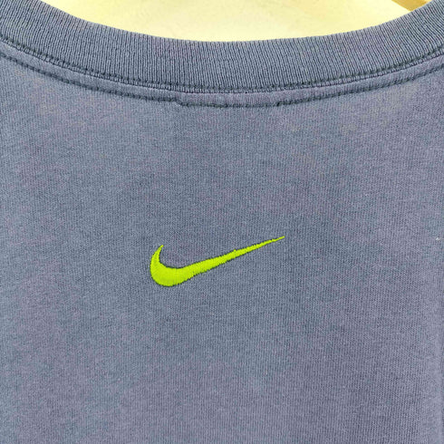 ナイキ NIKE USA製 スウォッシュ刺繍 クルーネックTシャツ メンズ import:M