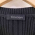 クルチアーニ Cruciani フルジップ リブニットベスト レディース JPN:38