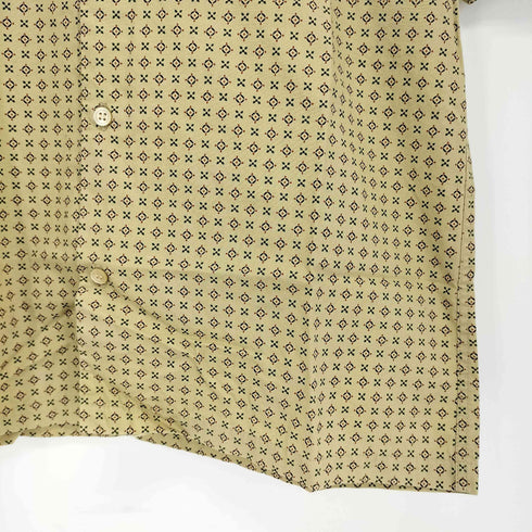 メンズメルローズ MENS MELROSE 小紋柄 S/Sシャツ メンズ 3