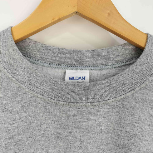ギルダン GILDAN アニマル プリント クルーネック スウェット メンズ import:S
