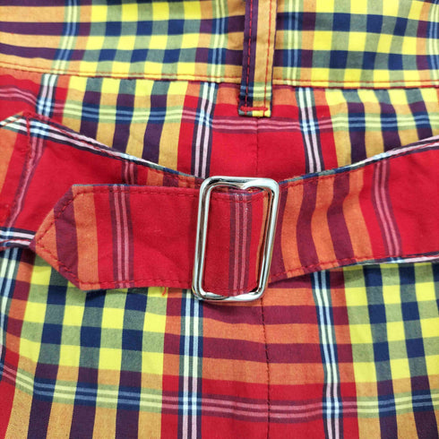 ヴィヴィアンウエストウッドマン Vivienne Westwood MAN チェック柄サルエルパンツ メンズ 46