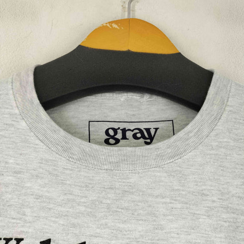 gray lifeshop S/S dog face Tシャツ メンズ XL