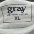 gray lifeshop S/S dog face Tシャツ メンズ XL