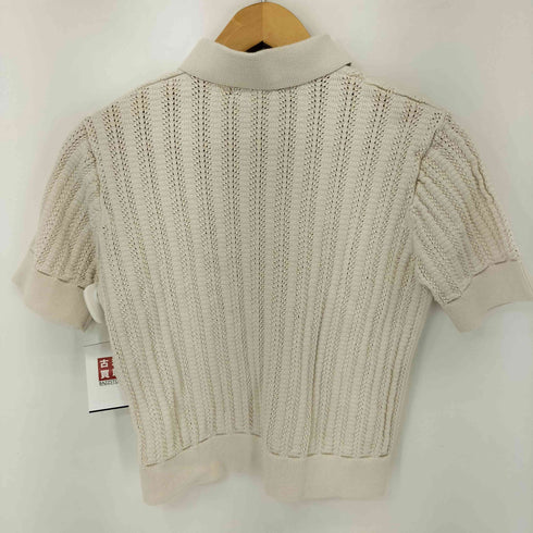 ユニクロ UNIQLO 25ss コットンポインテールポロセーター レディース JPN:L