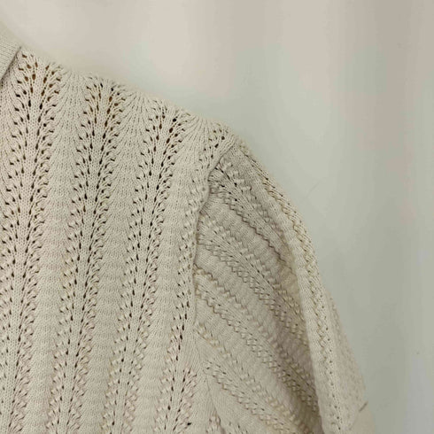 ユニクロ UNIQLO 25ss コットンポインテールポロセーター レディース JPN:L