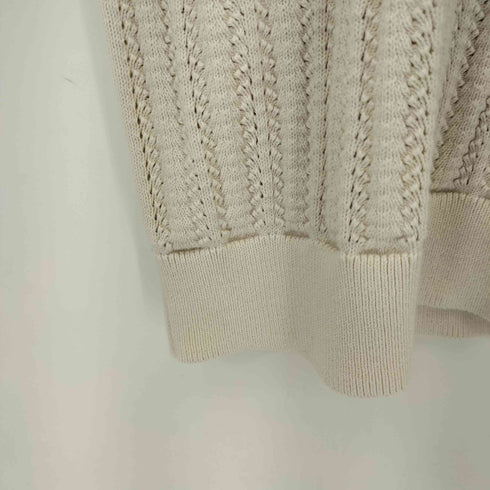 ユニクロ UNIQLO 25ss コットンポインテールポロセーター レディース JPN:L