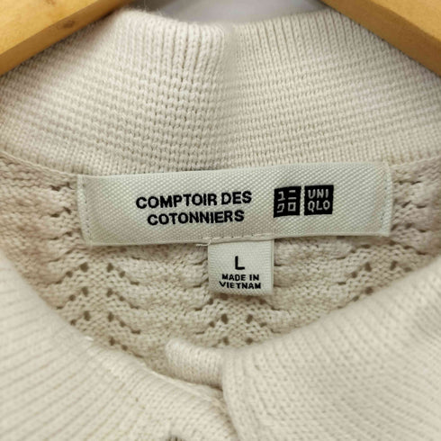 ユニクロ UNIQLO 25ss コットンポインテールポロセーター レディース JPN:L