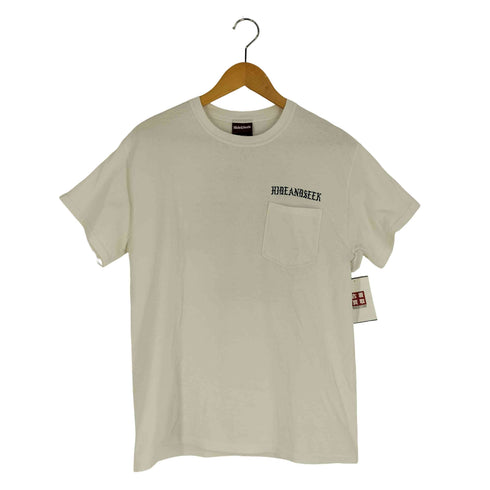 ハイドアンドシーク HIDE AND SEEK 胸ポケット 両面プリント クルーネック Tシャツ メンズ JPN:M