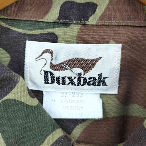ダックスバック Duxbak ダックハンターカモ レギュラーカラーシャツ メンズ import:M
