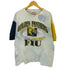 90S TRUE-FAN ハワイ製 PANTHERS クレイジーパターン ガーメントダイ Tシャツ メンズ import:XL