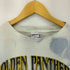 90S TRUE-FAN ハワイ製 PANTHERS クレイジーパターン ガーメントダイ Tシャツ メンズ import:XL
