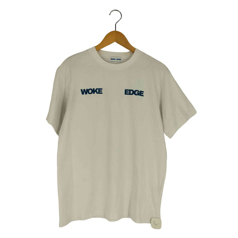 WOKE EDGE プリント クルーネック Tシャツ メンズ JPN:L