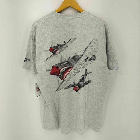 ポートアンドカンパニー PORT and COMPANY 00S pacific aviation museum pearl harbor 真珠湾 プリントTシャツ メンズ import:XL