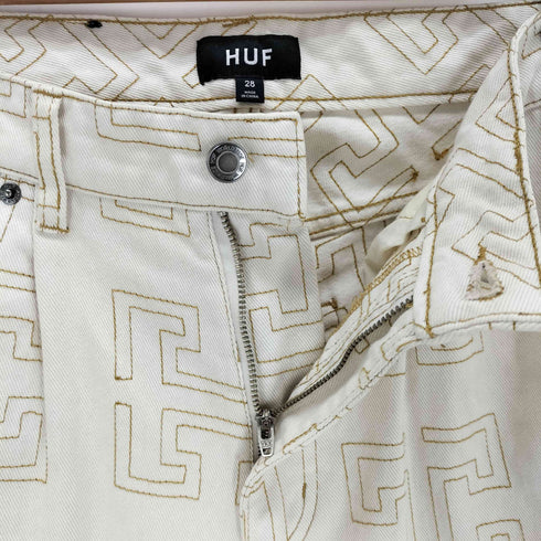 ハフ HUF MONOGRAM DENIM PANT メンズ 28