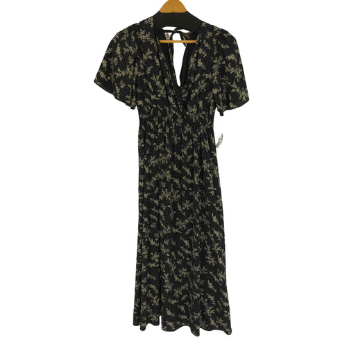 フィフス FIFTH バック シャン カシュクール シック フラワー ワンピース レディース