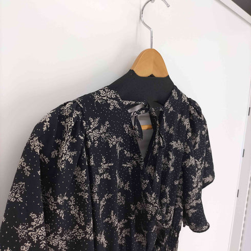 フィフス FIFTH バック シャン カシュクール シック フラワー ワンピース レディース