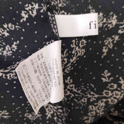 フィフス FIFTH バック シャン カシュクール シック フラワー ワンピース レディース