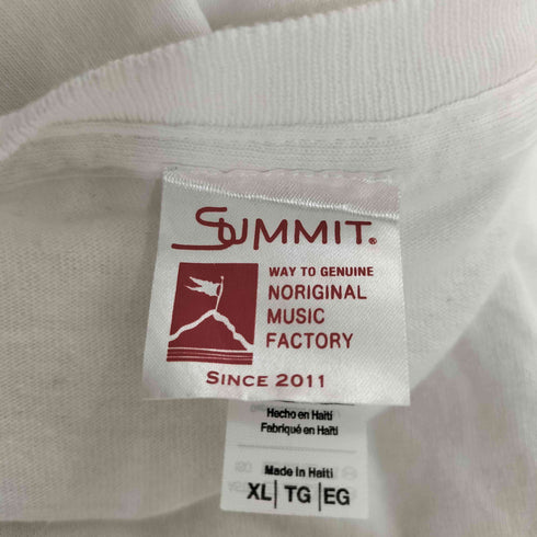 サミット Summit プリント クルーネック Tシャツ メンズ import:XL