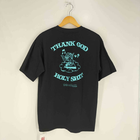 ナインティナインティ 9090 ロゴプリント 刺繍 クルーネック Tシャツ メンズ JPN:L
