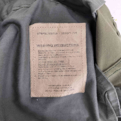 アメリカ軍リプロダクト リメイク ダブルニー リップストップカーゴパンツ メンズ MEDIUM REGULAR