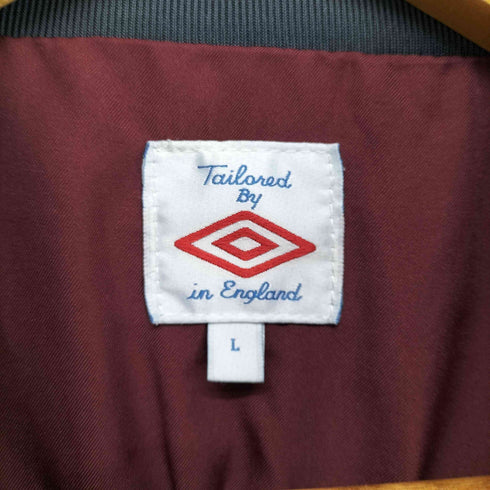 アンブロ UMBRO チームロゴ刺繍裏地メッシュジップジャケット メンズ JPN:L
