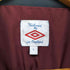 アンブロ UMBRO チームロゴ刺繍裏地メッシュジップジャケット メンズ JPN:L