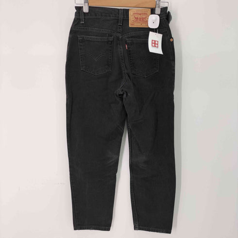 リーバイス Levis 00S 550 ボタン裏230 RELAXED FITテーパードブラックデニムパンツ メンズ JPN:S