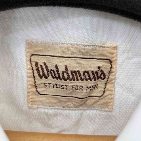 WALDMAN'S 60S プリント レーヨン オープンカラーシャツ メンズ import:L