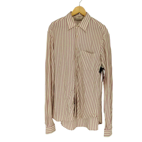 マルニ MARNI コットンストライプL/S シャツ メンズ 50