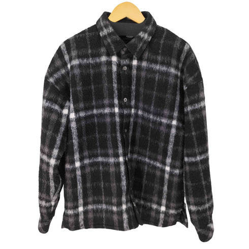 アズールバイマウジー AZUL by moussy SHAGGY CHECK SHIRT メンズ JPN:M