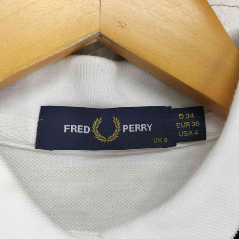 フレッドペリー FRED PERRY 鹿の子 ロゴ刺繍S/S ポロシャツ メンズ JPN:S