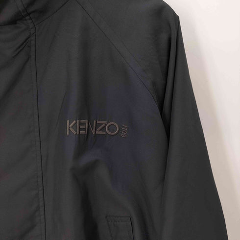 ケンゾーゴルフ KENZO GOLF フロントロゴ刺繍ナイロンジャケット メンズ